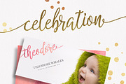 Camellias, a Script Font by Hart Foundry™ (Thumbnail 4 of 8)