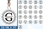 Split Monogram Letter SVG Bundle, an Object Graphic by D2PUTRI (Thumbnail 16 of 19)