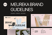 Meureka - Brand Guidelines, a Presentation Template by Creavora (Thumbnail 1 of 10)
