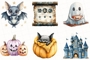 Pastel Halloween Sublimation Clipart, an Illustration by OK Design (Thumbnail 4 of 5)