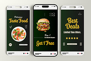 Fast Food Restaurant Story Template, a Social Media Template by MightyDesign (Thumbnail 2 of 6)