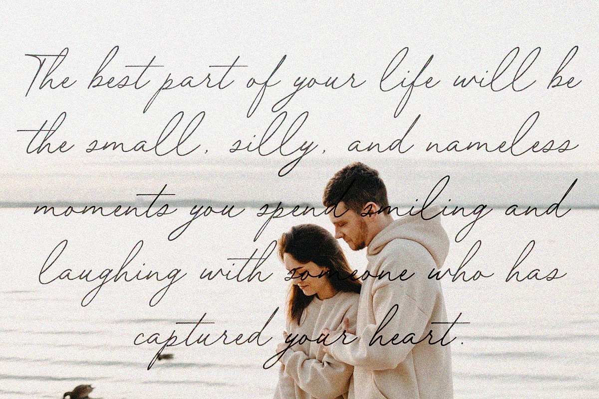 Forest Hill // Modern Script Font, a Script Font by PeachCreme (Photo 9 of 12)