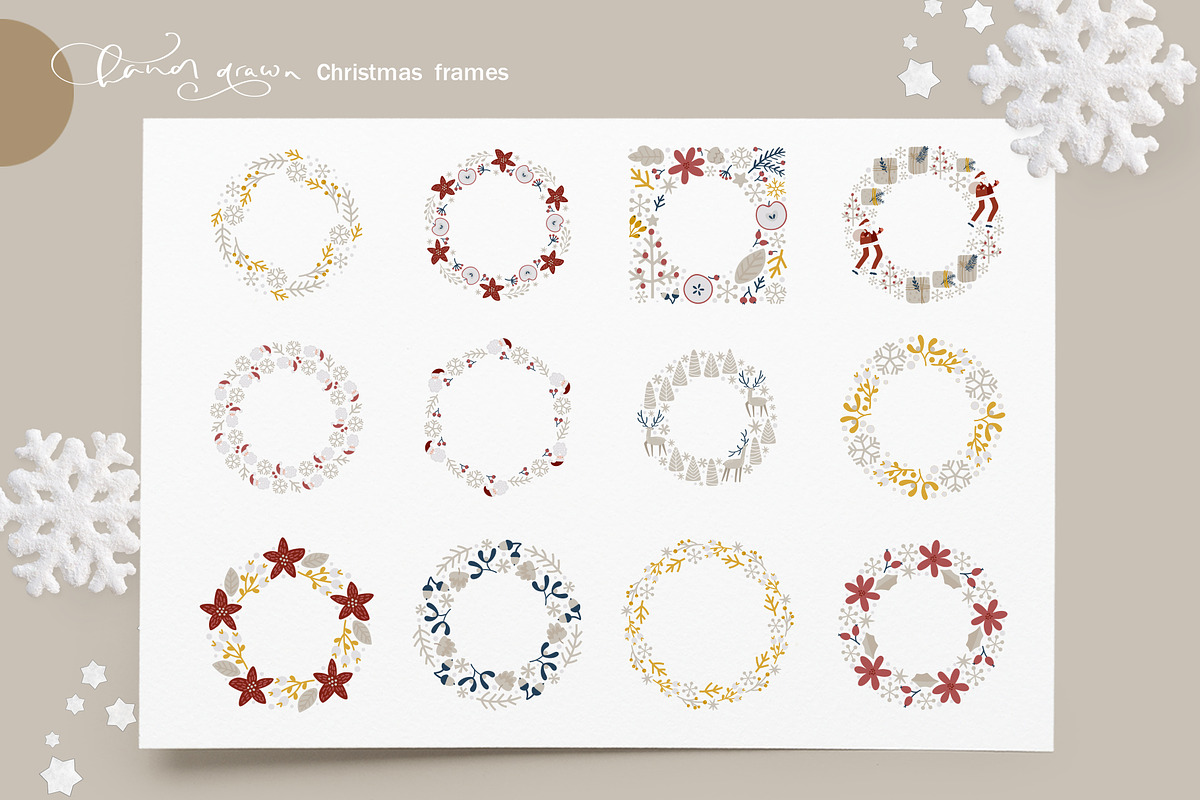 Merry Christmas nordic, an Object Graphic by Happy Letters (Photo 8 of 15)