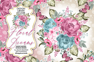 -50% Sale Floral Dreams Design