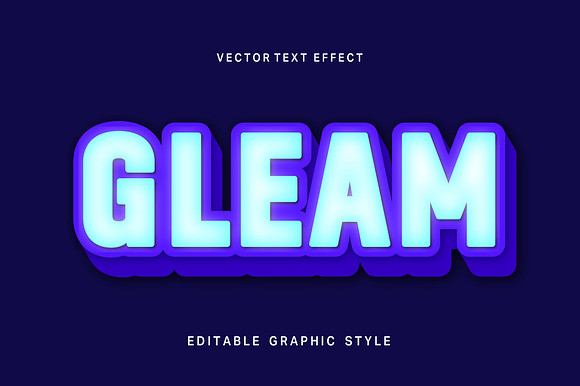 Neon Glow Bold Text Effect preview 3