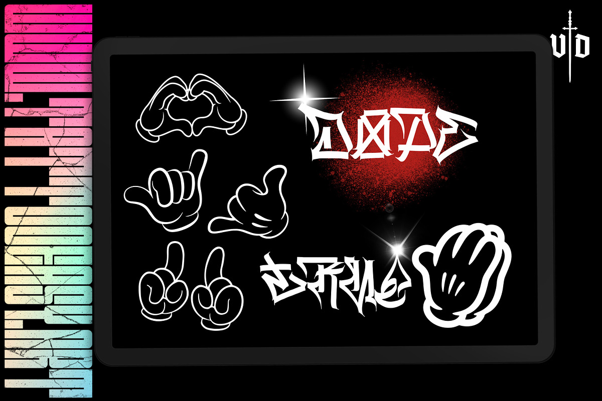 Procreate - Master Graffiti -, a Brush Add-On by Studio.Valhalla (Photo 5 of 9)