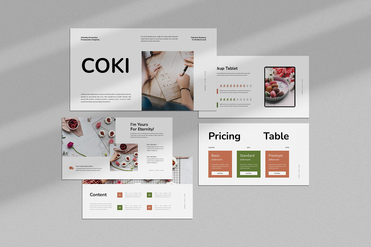 Coki : Valentine Powerpoint, a Presentation Template by Punkl Camp (Photo 1 of 4)