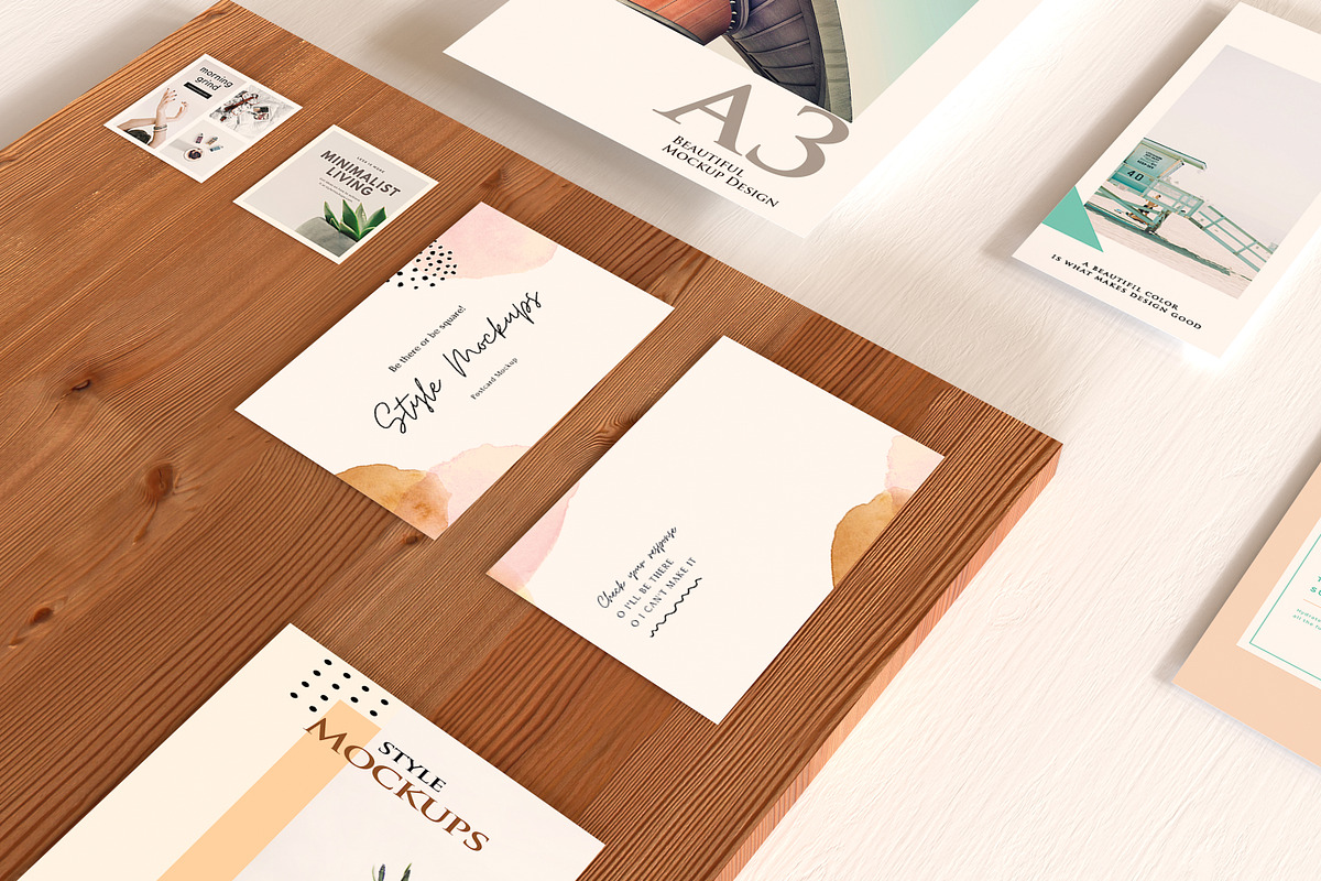 Brand - Paper Mockups, a Product Mockup by StyleMockups (Photo 5 of 11)