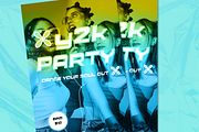 Cyber Angel Y2K Logo Font, a Sans Serif Font by HipFonts (Thumbnail 8 of 8)