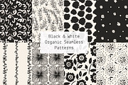 Black & White Organic Patterns, a Pattern Graphic by Lyolya Profitrolya (Thumbnail 1 of 9)