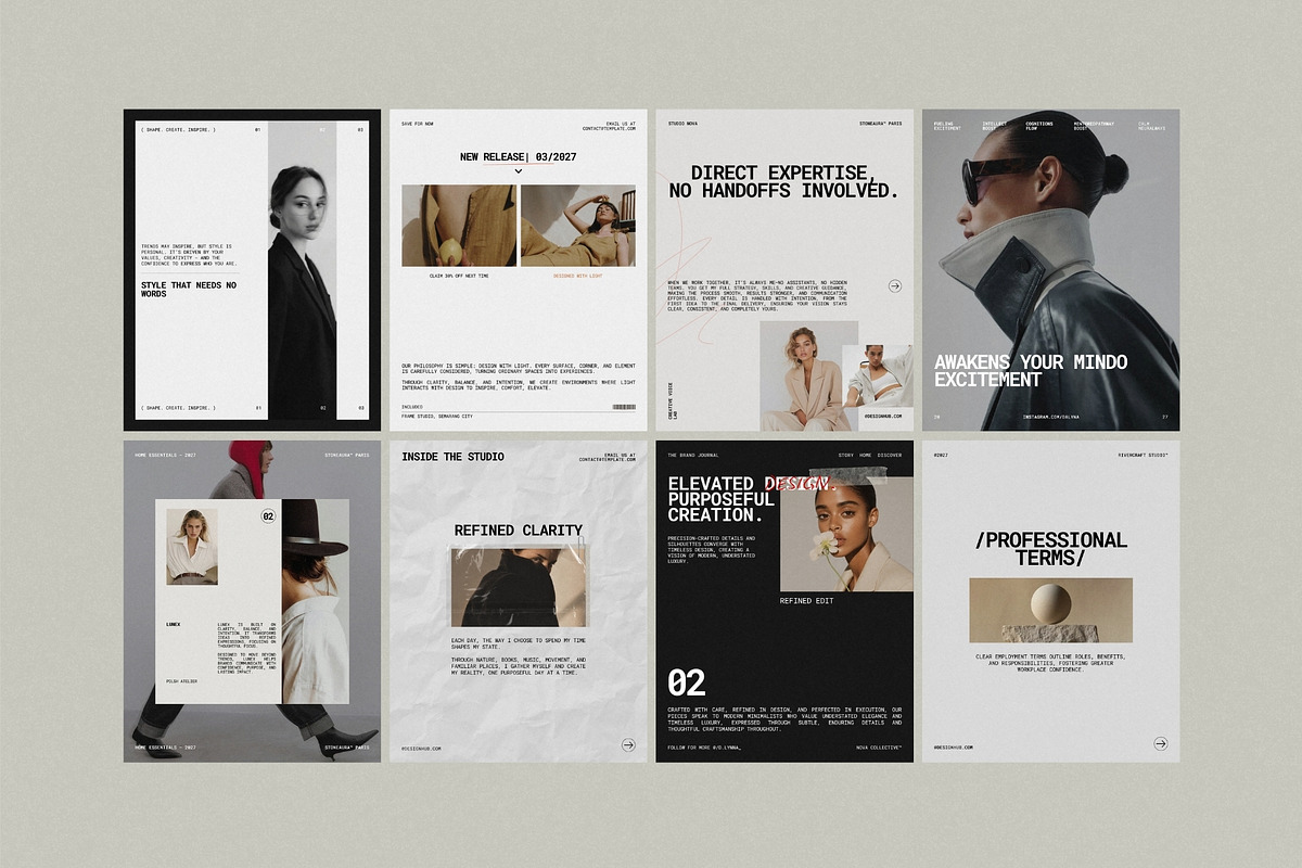 ZENO | Social Media Kit (II), a Social Media Template by The Aesthetic Studio (Photo 9 of 10)