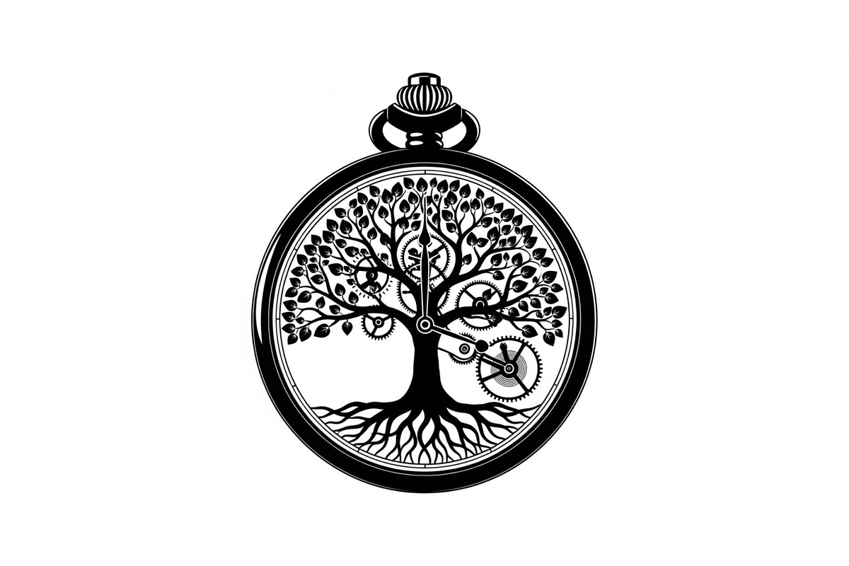 Steampunk Tree of Life Symbol Bundle, an Illustration by yasushie (Photo 26 of 31)