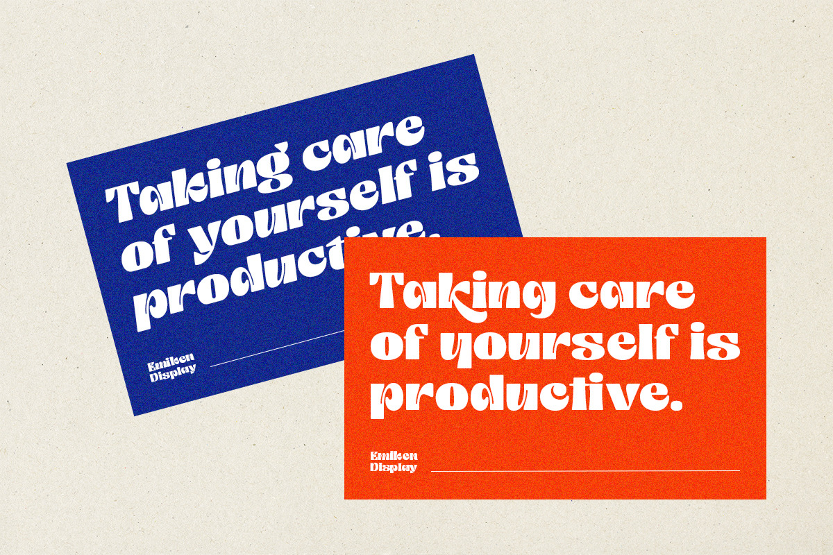 Emiken Display, a Serif Font by Attract Studio (Photo 4 of 17)