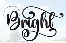 Bright | Script Font