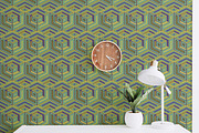 retro 3d cubes background, a Pattern Graphic by AAN Seamless Shop (Thumbnail 3 of 3)