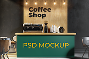 Coffee Shop. PSD MOCKUP., a Product Mockup by Egor Shkolnikov (Thumbnail 1 of 7)