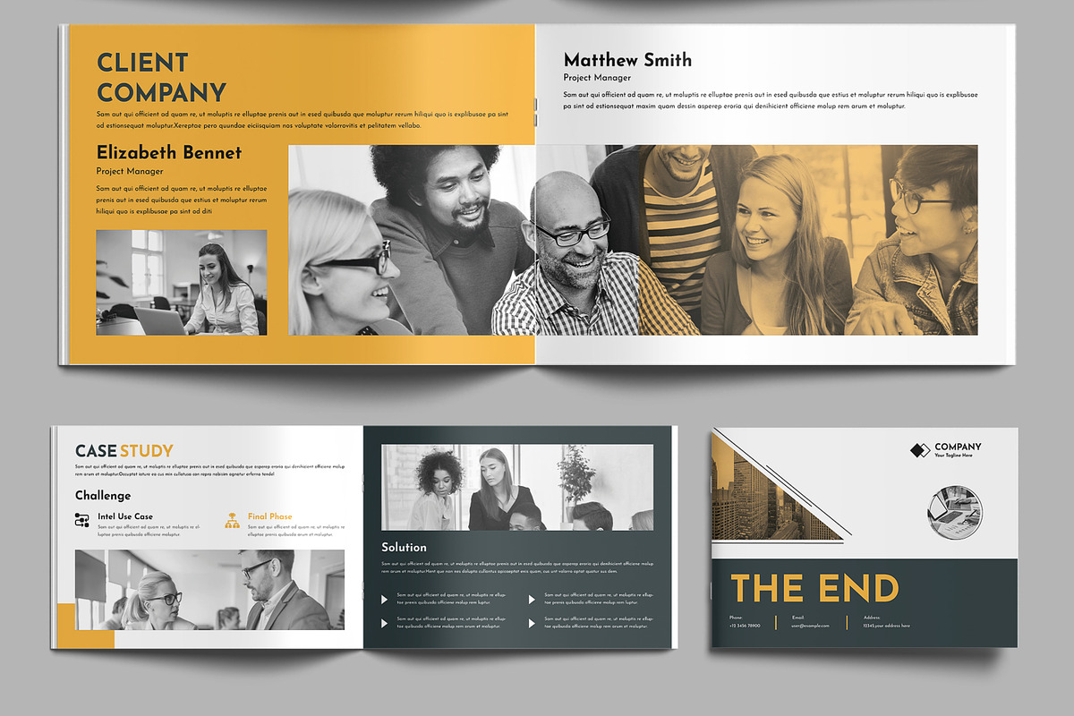 Corporate Company Brochure Design, a Brochure Template by MightyDesign (Photo 6 of 9)