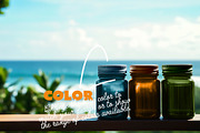 Apothecary Bottle Mockup Scene, a Packaging Mockup by McLittle Stock (Thumbnail 3 of 5)