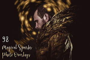 98 Magical Sparks Photo Overlays