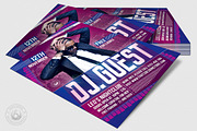 DJ Guest Flyer Template V1, a Poster Template by ThatsDesignArt (Thumbnail 4 of 8)