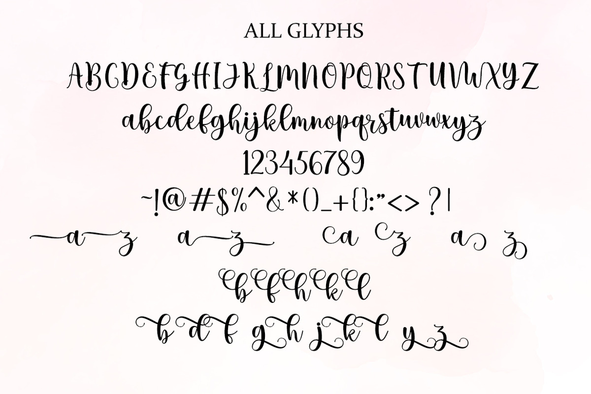 Christy, a Script Font by Amarlettering (Photo 2 of 5)