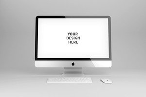 IMac Desktop Mockup Vol. 02