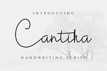 Cantika Signature Script Font