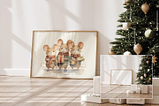 Christmas Frame Mockup Bundle, a Household Mockup by Artjafara (Thumbnail 3 of 9)