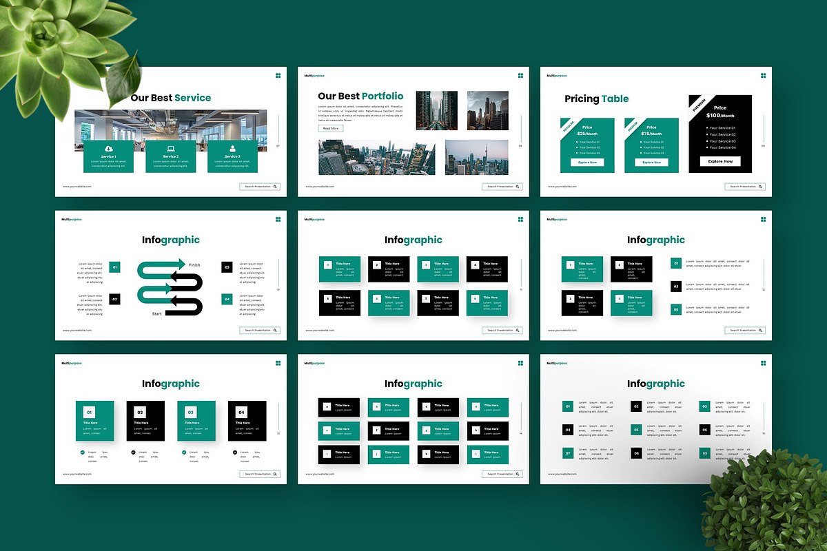 Multipurpose - Keynote Templates, a Presentation Template by Deepslide Studio (Photo 5 of 6)