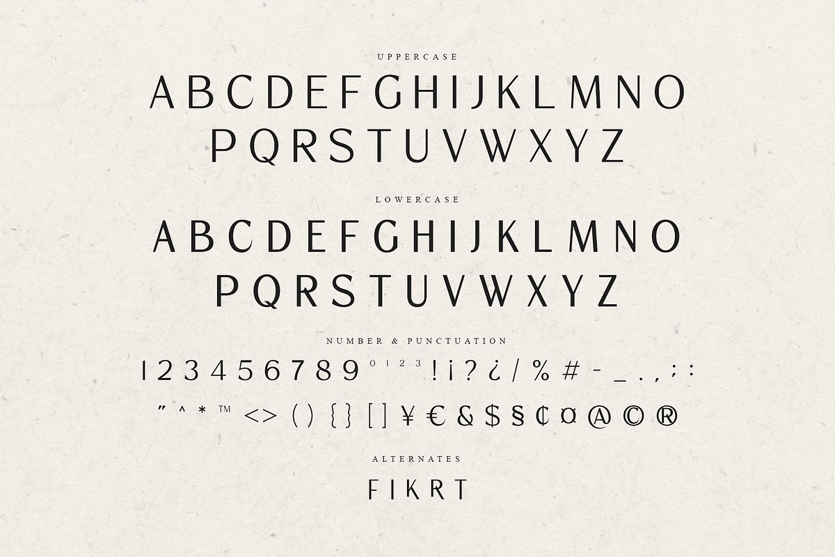 Averon – Modern Sans Serif Font, a Sans Serif Font by Almeera Std (Photo 6 of 10)