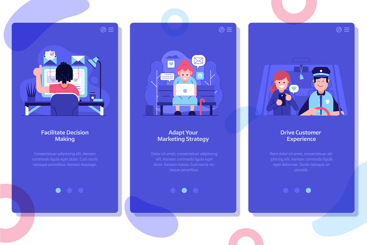 Web Marketing People Illustrations, a Person Illustration by Alex Krugli (Photo 6 of 6)
