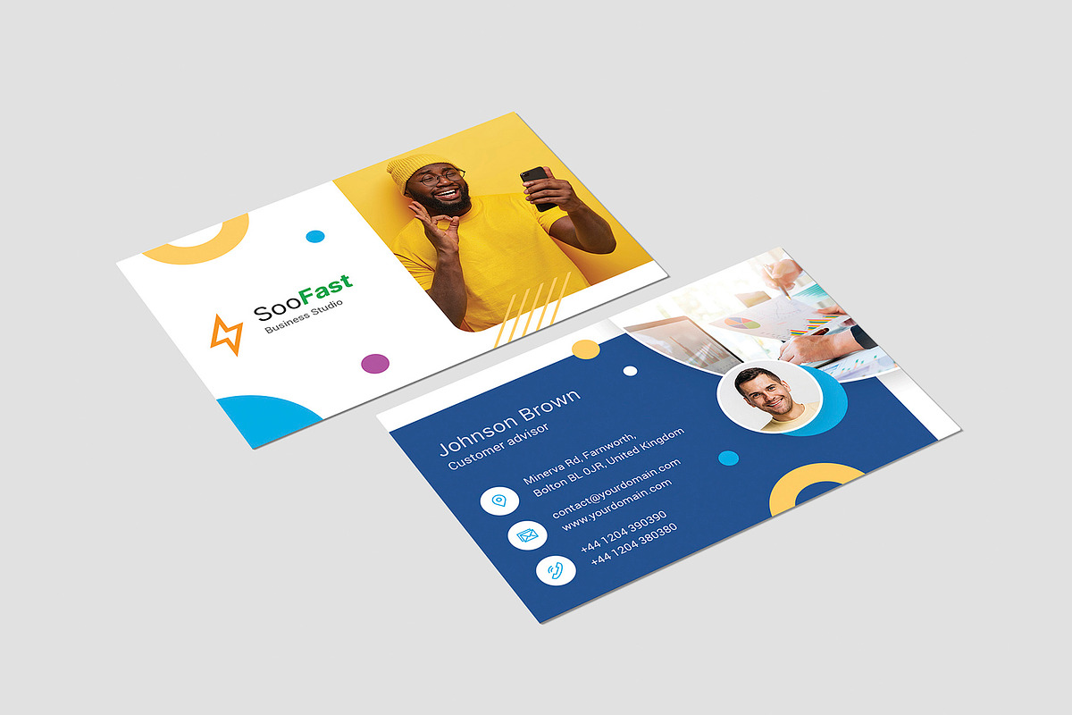 Business Card for Designer, a Business Card Template by artbart (Photo 4 of 6)