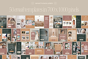 50 Photography Emails Canva Template, an Email Template by Creatif Foundry (Thumbnail 2 of 9)