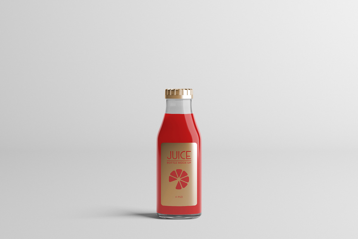 Juice Bottle Mock-Up 6, a Product Mockup by AY Mock-Ups (Photo 3 of 8)