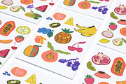 Tropical summer fruits vector bundle, an Object Graphic by MayBay Studio (Thumbnail 3 of 11)