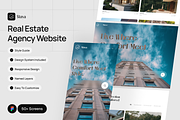 Staya - Real Estate Agency Website, an UI Kit Template by MUIs (Thumbnail 1 of 5)