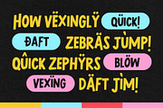 Squibloop, a Sans Serif Font by graphicook (Thumbnail 8 of 10)