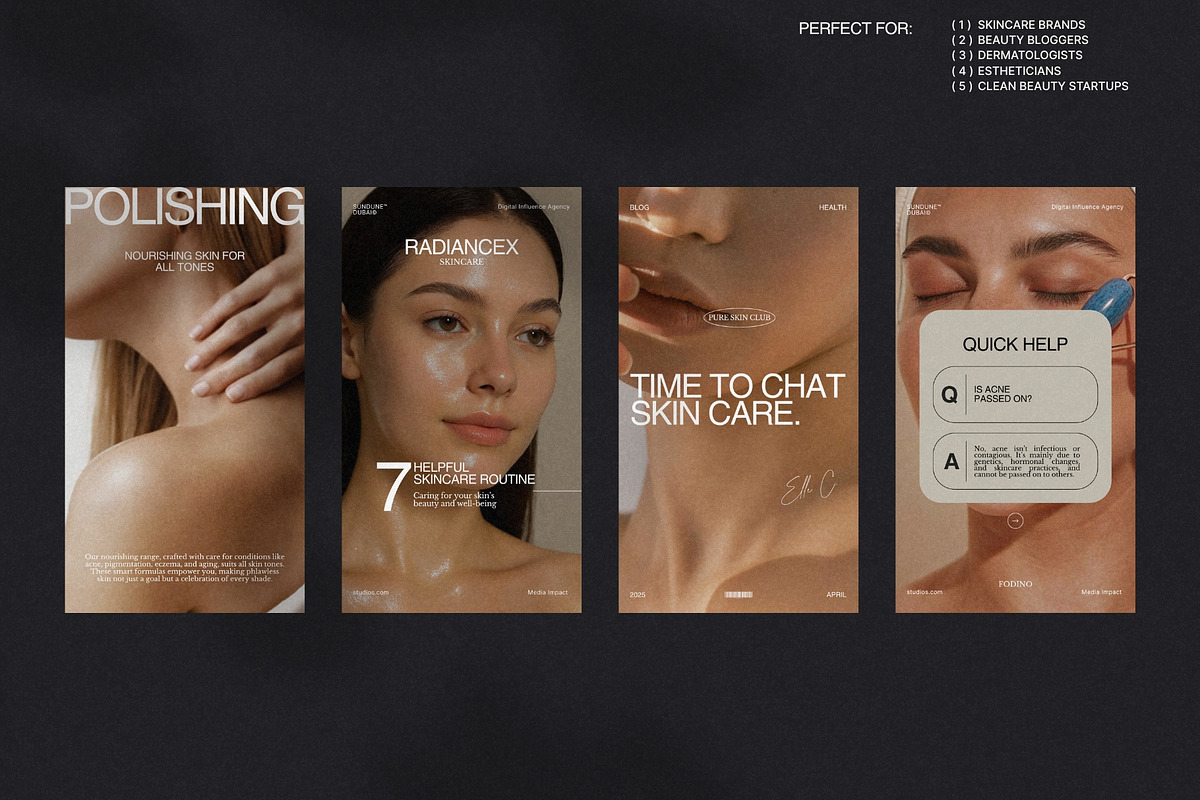 Skincare Stories for Instagram preview 3