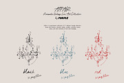 Affair: Romantic Vintage Line Art, a Decorative Illustration by Purple (Thumbnail 10 of 13)