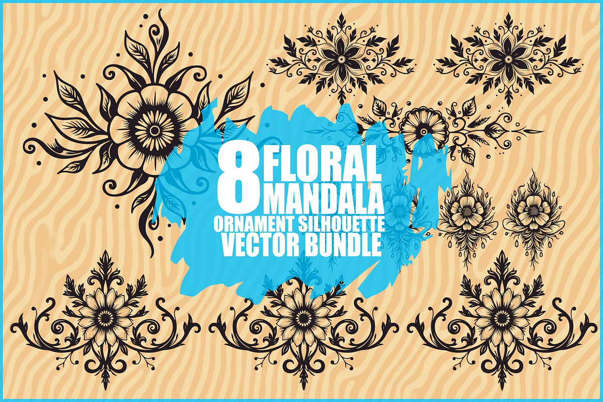 Modern Mandala Line Design, an Illustration by Artivon (Photo 1 of 9)