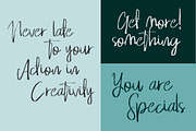 Whisper Brushes Font, a Script Font by Say Studio (Thumbnail 2 of 13)