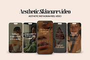 Aesthetic Skincare Instagram Reel, a Social Media Template by My Template Studio (Thumbnail 1 of 14)