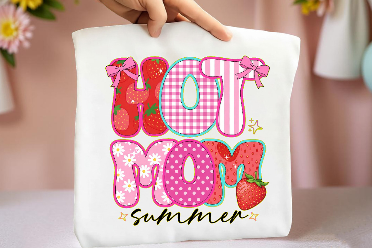 Hot Mom Summer PNG, an Illustration by Libby Wishes (Photo 2 of 4)