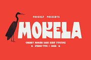 Mokela - Chunky Sans Serif, a Sans Serif Font by VASTARD STUDIO (Thumbnail 10 of 10)
