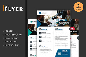 Business Flyer Template InDesign