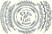 Brush Bundle | 336 vector brushes, a Brush Add-On by SHMEL_Studio (Thumbnail 3 of 9)