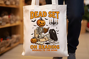 Spooky Bookish Halloween -Skeleton, a Work Illustration by Sublimation Artist (Thumbnail 8 of 9)