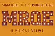 Marquee Lights - 3D Lettering, a Graphic by MIIM (Thumbnail 2 of 8)