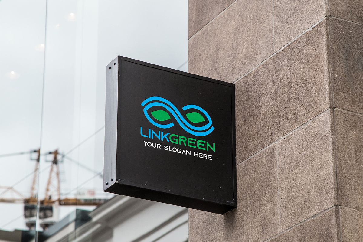 Linkgreen Logo Tempelate, a Branding & Logo Template by ABAZ SHOP ...