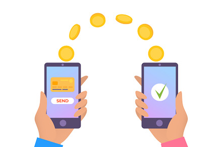Transfer money online, mobile
